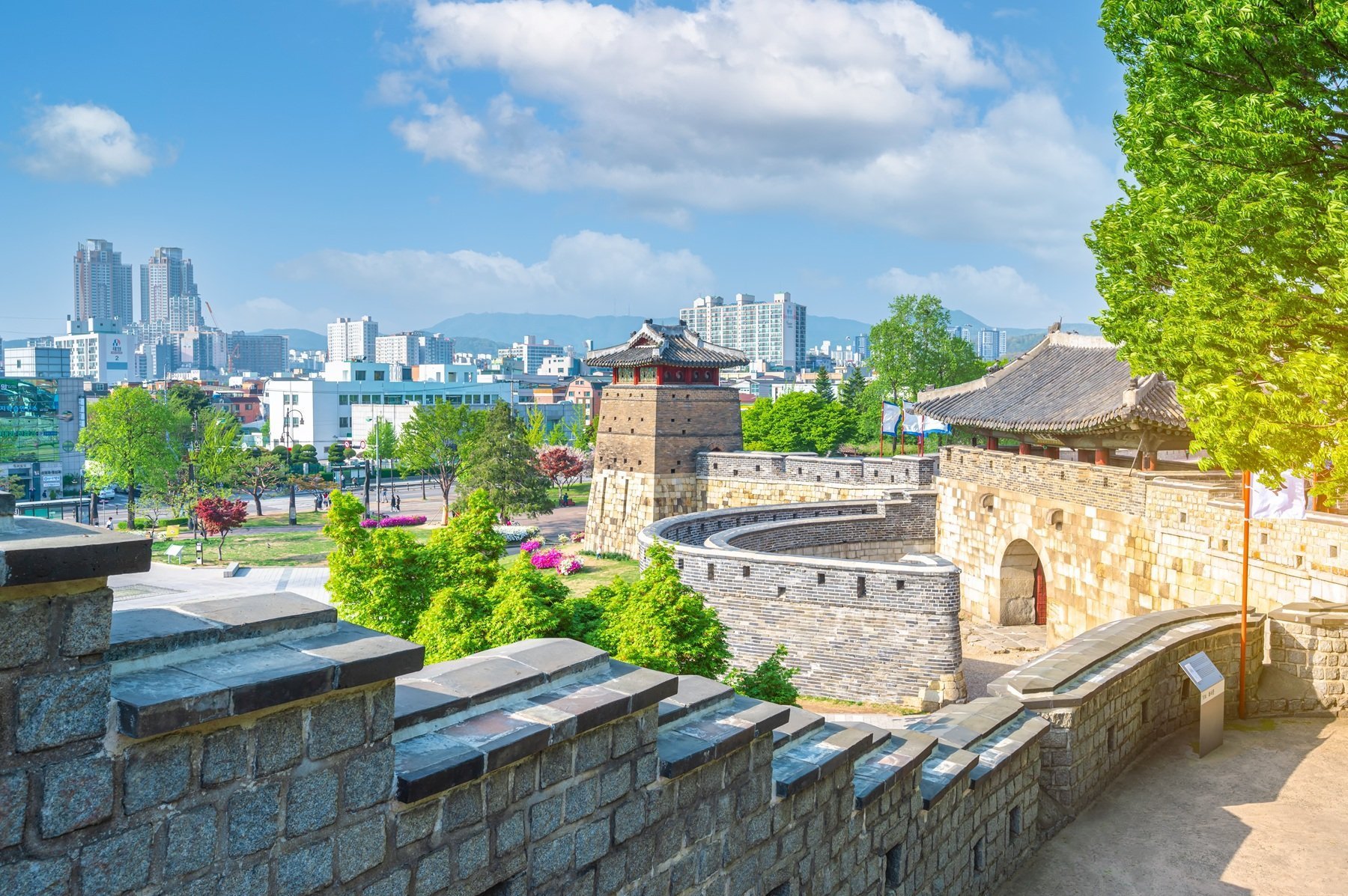 Hwaseong Fortress, Suwon, South Korea