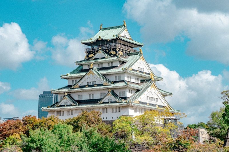 Osaka Castle Museum In Japan