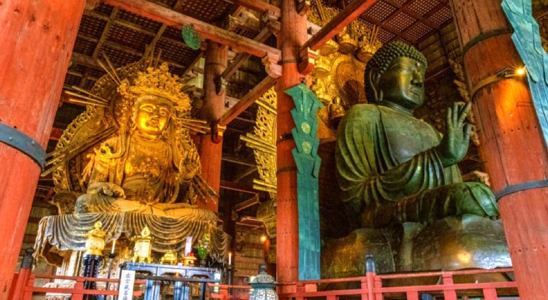 Grand Buddah In Nara Japan