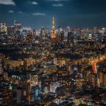 Tokyo Night Skyline