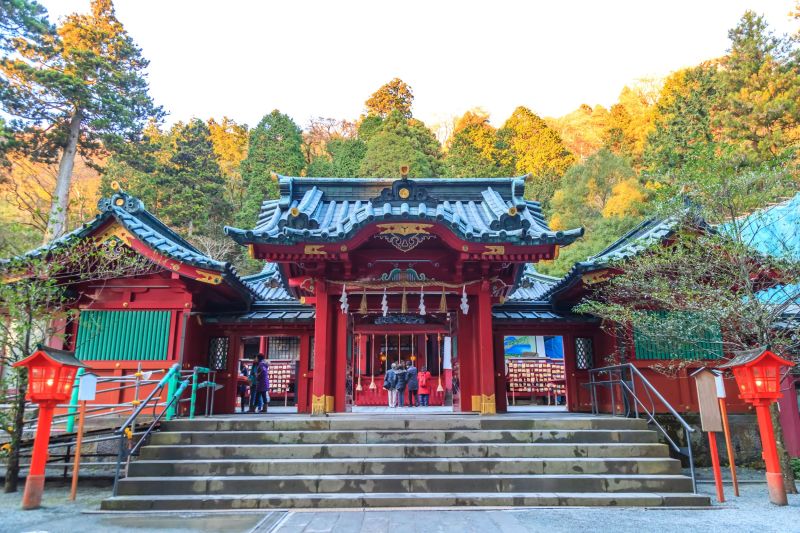 Hakone Shrine Lake Ashinoko