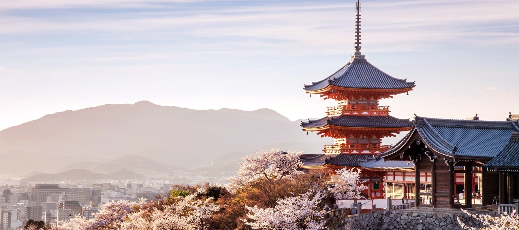 Sunset At Kiyomizu-dera Temple, Kyoto