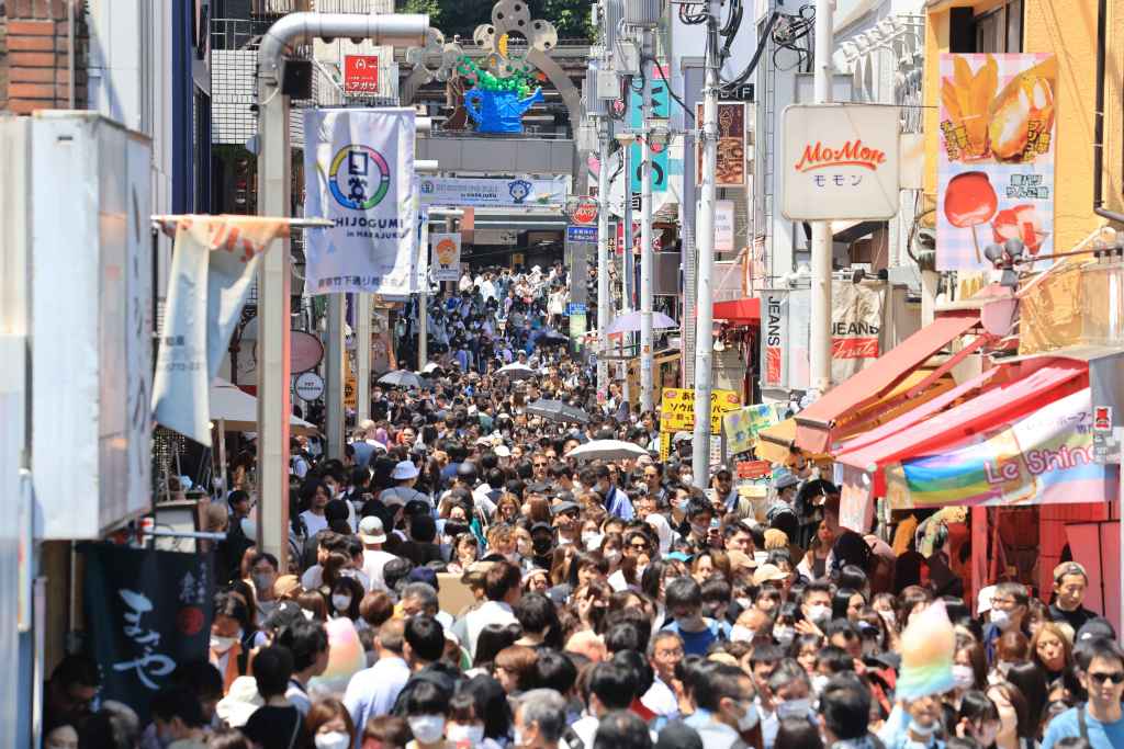 japan golden week crowds