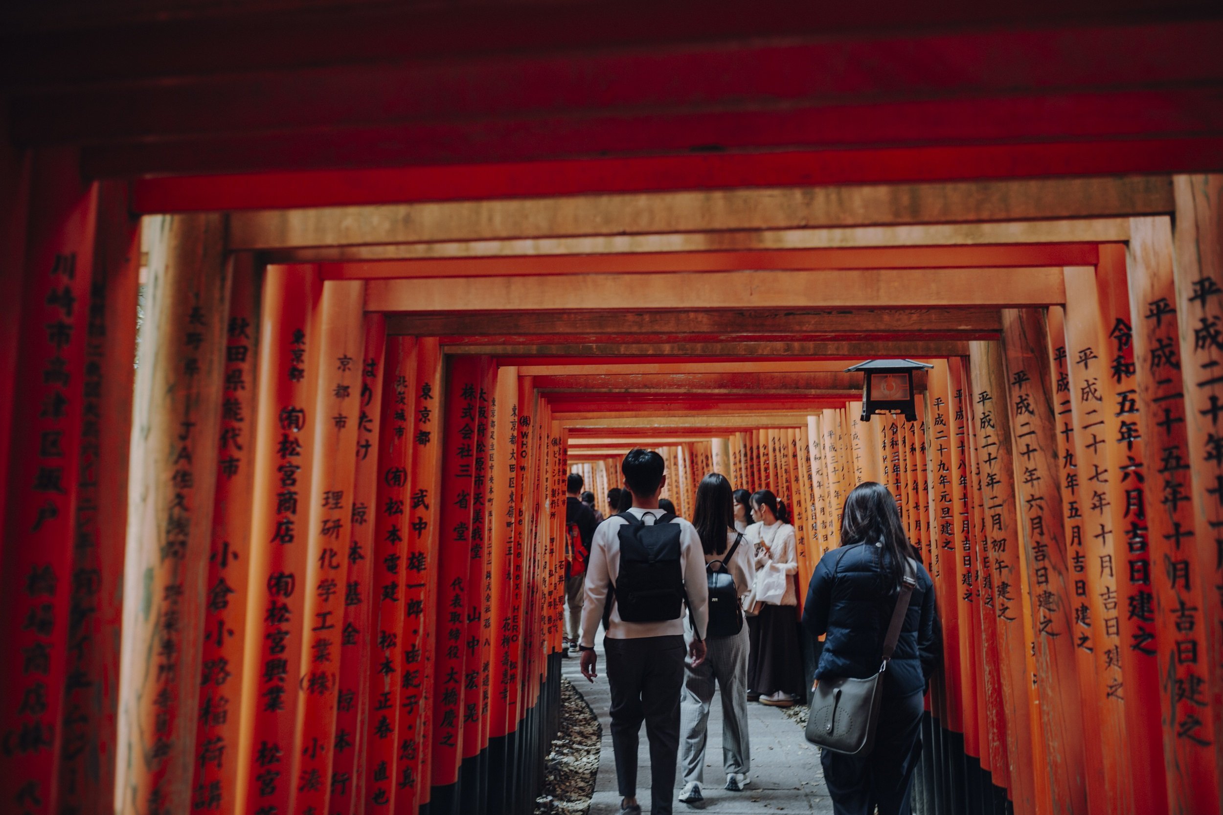 Red Torri Gates