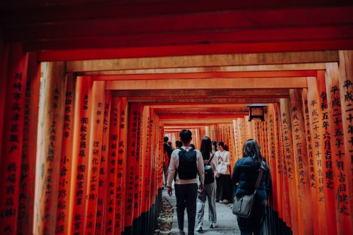 Red Torri Gates