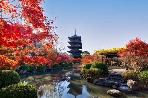 Pagoda In Kyoto