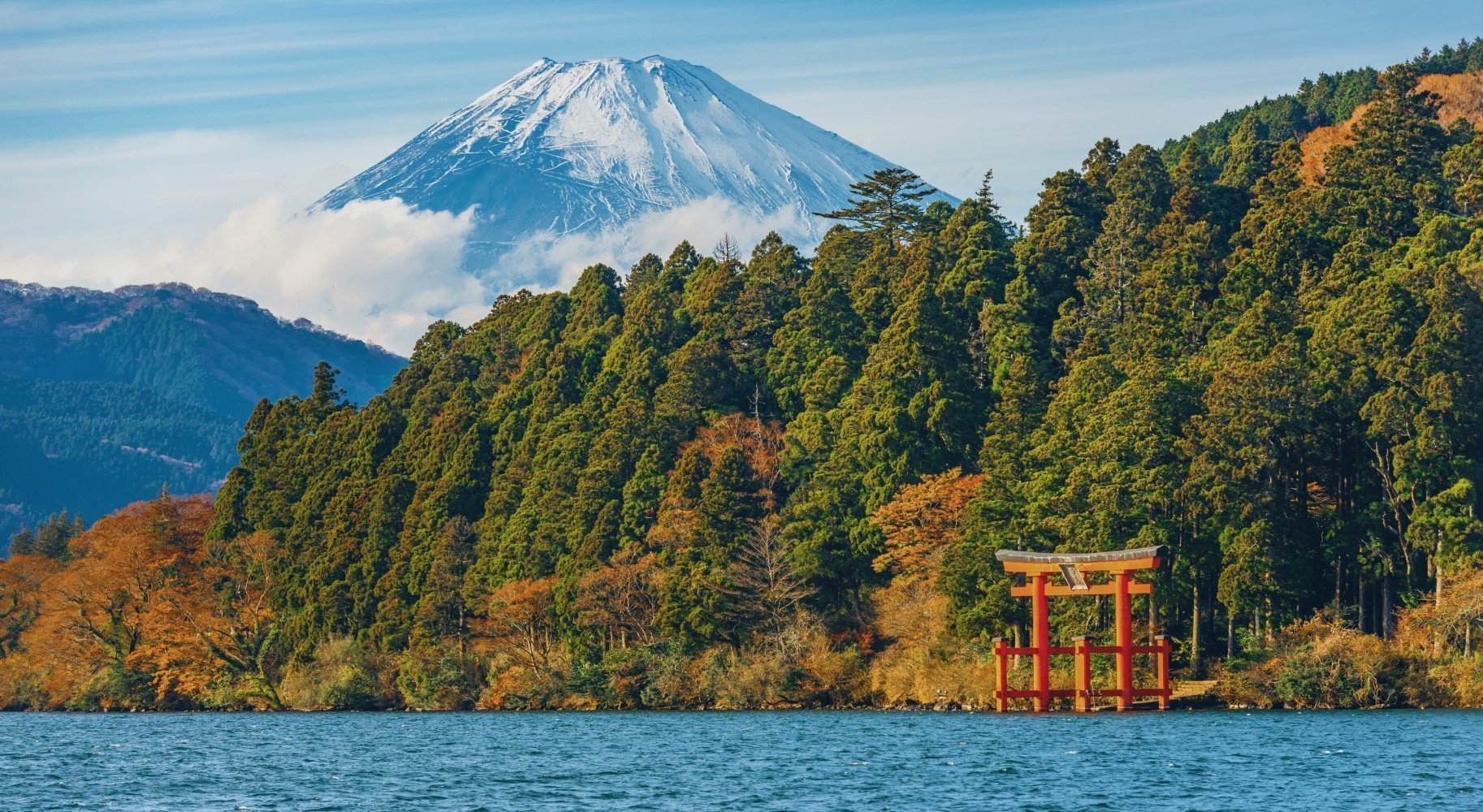 Mount Fuji Lake Aishi