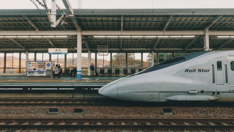 Nakaharu Line Bullet Train Fukuyama Hiroshima