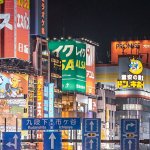 Tokyo Night Lights Signs