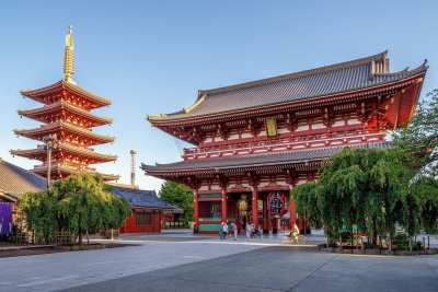 Kaminarimon Of Sensoji Temple Must See Japan In Asakusa Tokyo Japan