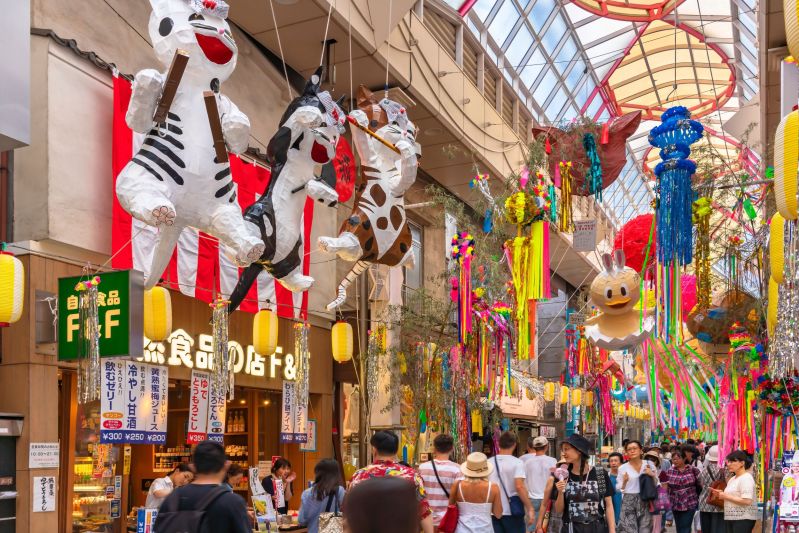 Asagaya Pearl Center Shopping Tokyo West-side Bike And Food Tour