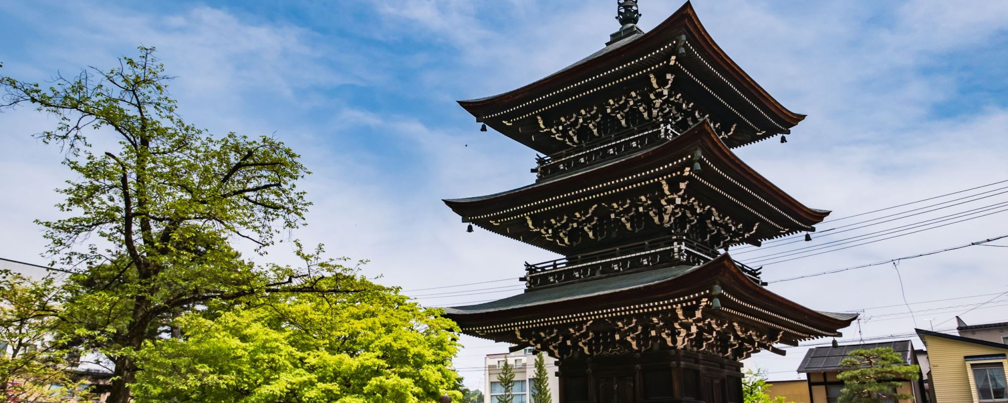 Three Story Pagoda Hida Kokubunji Temple Takayama