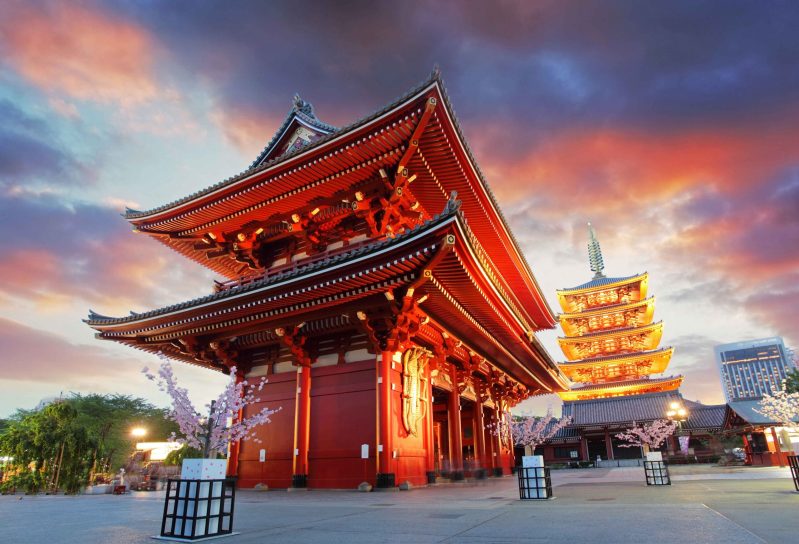 Tokyo History Ancient Temple