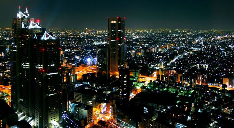 Tokyo Skyline At Night Best Of Japan Tour