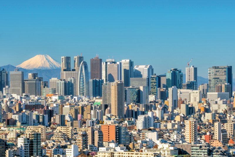 5 Day Tokyo & Mount Fuji Private Tour Package - Tokyo Skyline And Mountain Fuji In Japan