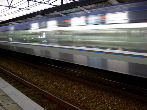 Train from Osaka To Nara